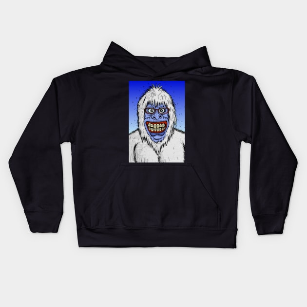 Ugly Yeti Kids Hoodie by MalcolmKirk